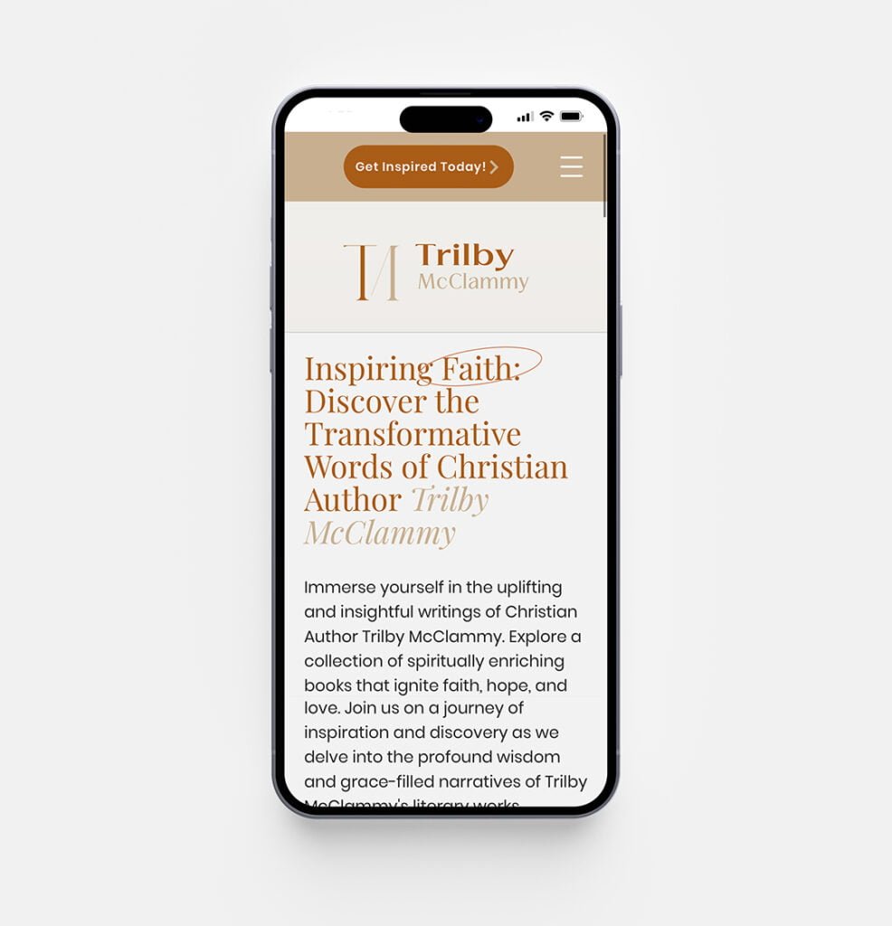 Bull City Creative Mobile Responsive Website Design Trilby McClammy