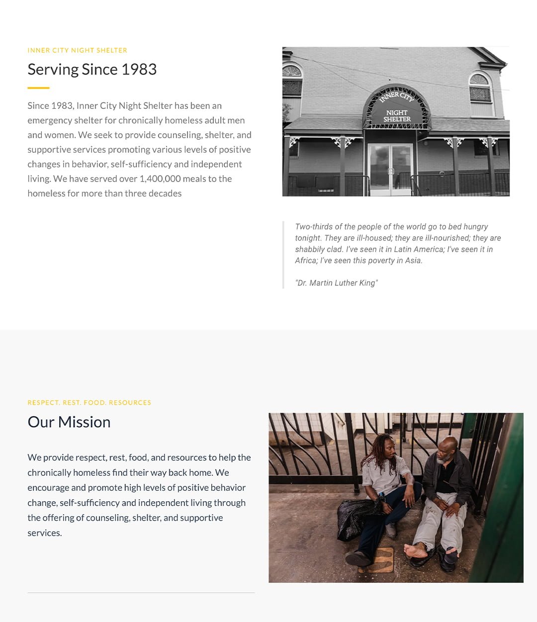 Inner City Night Shelter — project image 5
