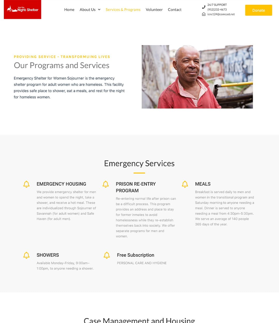 Inner City Night Shelter — project image 3